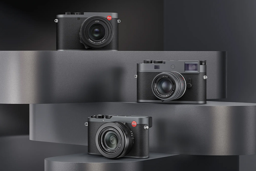 Leica quebra seu século de preto e prata com um elegante acabamento cinza metálico