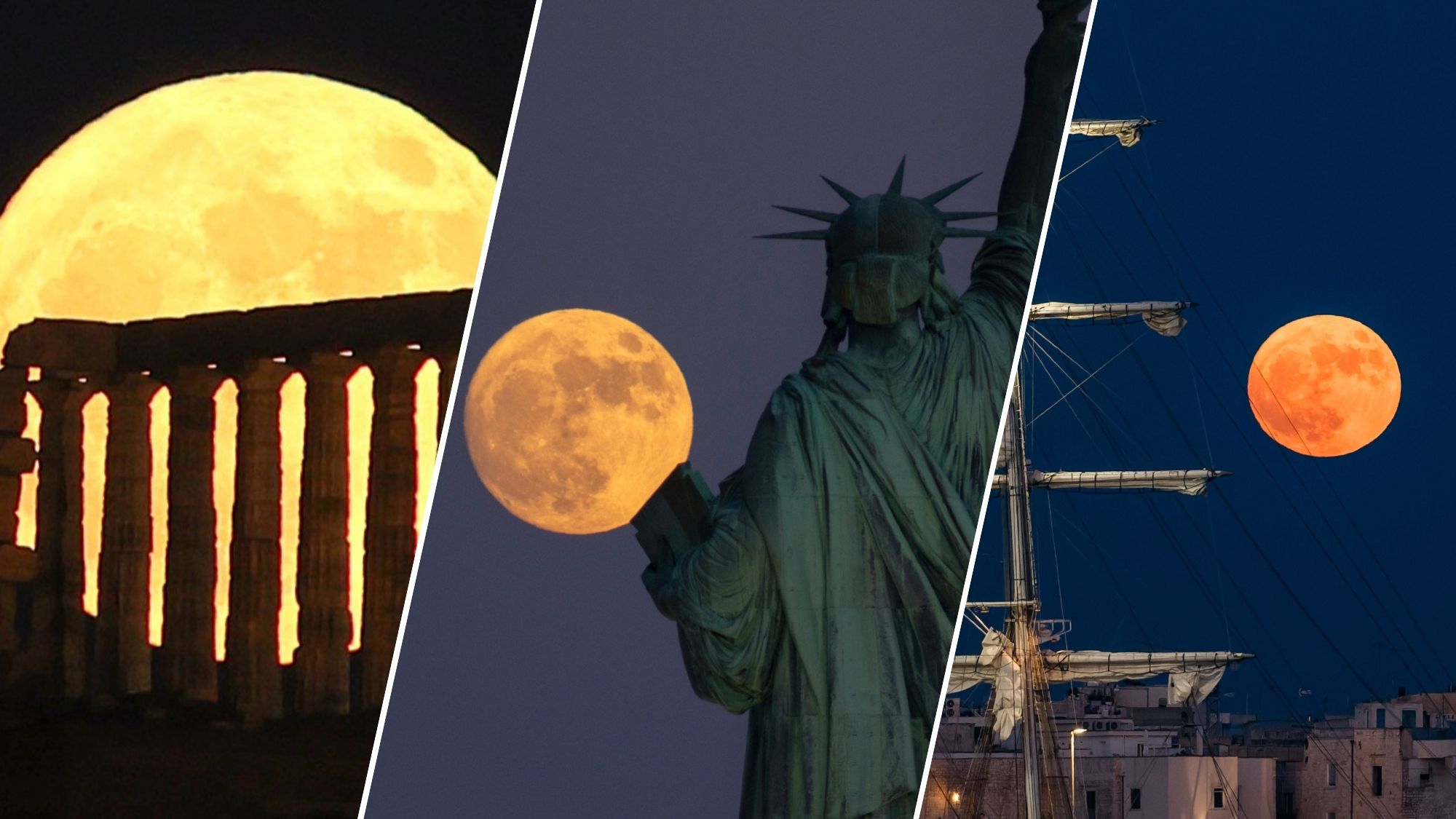 O Strawberry Moon de junho é uma delícia para os observadores do céu em todo o mundo. Aqui estão nossas fotos favoritas