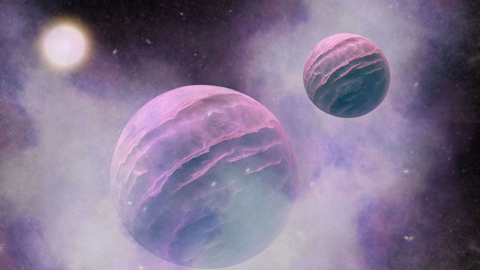 Dois exoplanetas de algodão doce ‘super-puff’ são os gigantes gasosos mais leves já descobertos