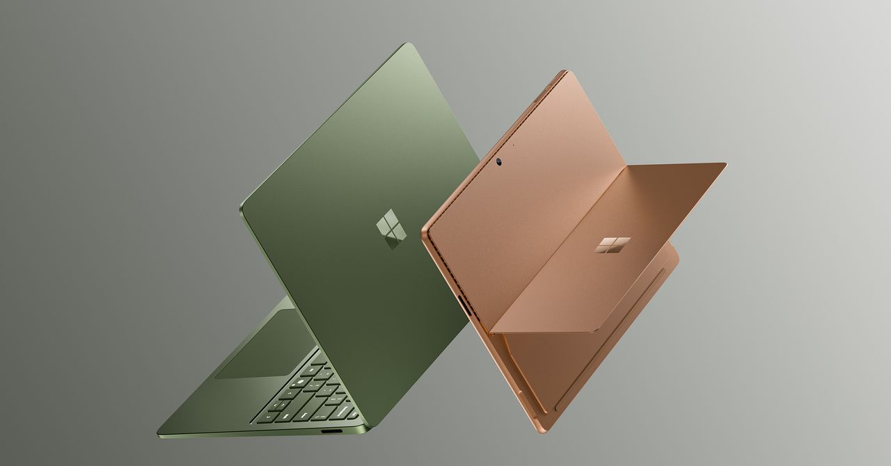 O novo Surface Laptop e Surface Pro obtêm novos chips, cores e preços