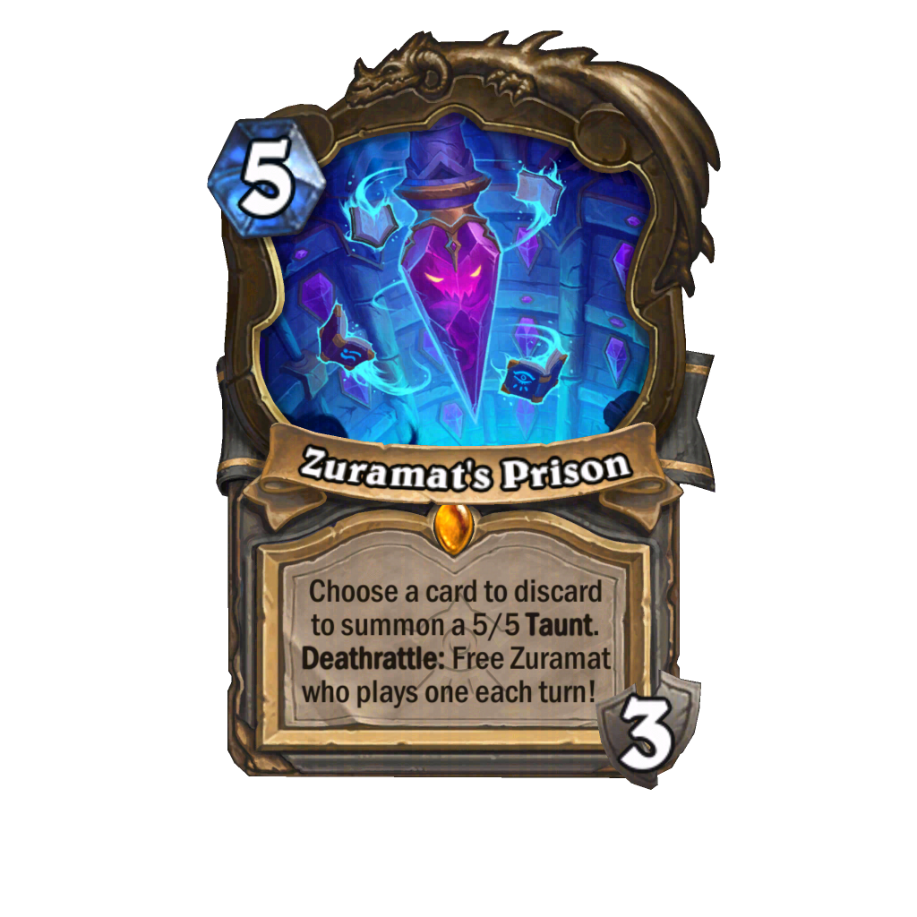 Revelação do cartão “Escape From Violet Hold” de Hearthstone: Fugindo da prisão de Zuramat