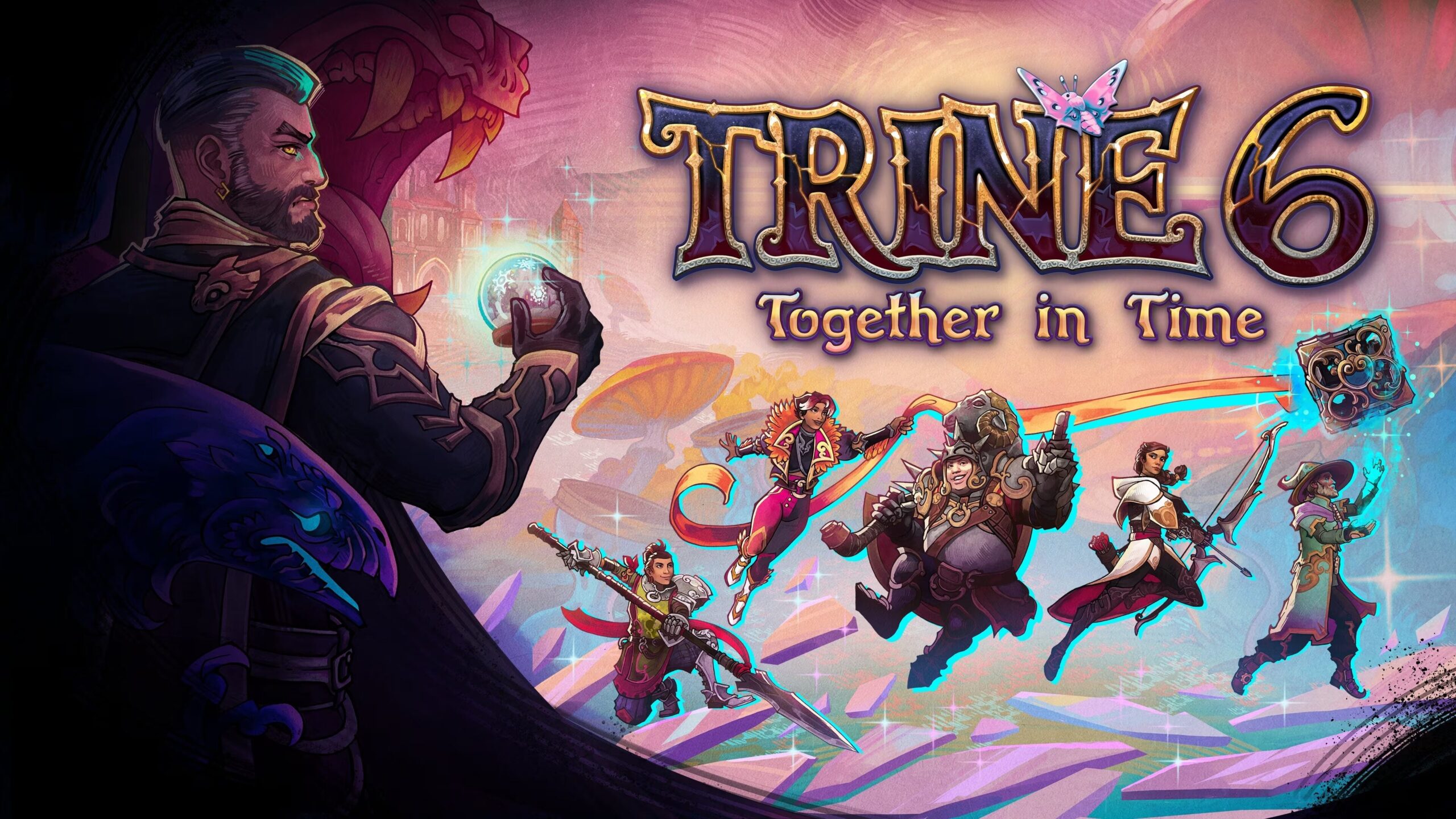 Trine 6: Together in Time anunciado para PS5, Xbox Series, Switch 2, Switch e PC