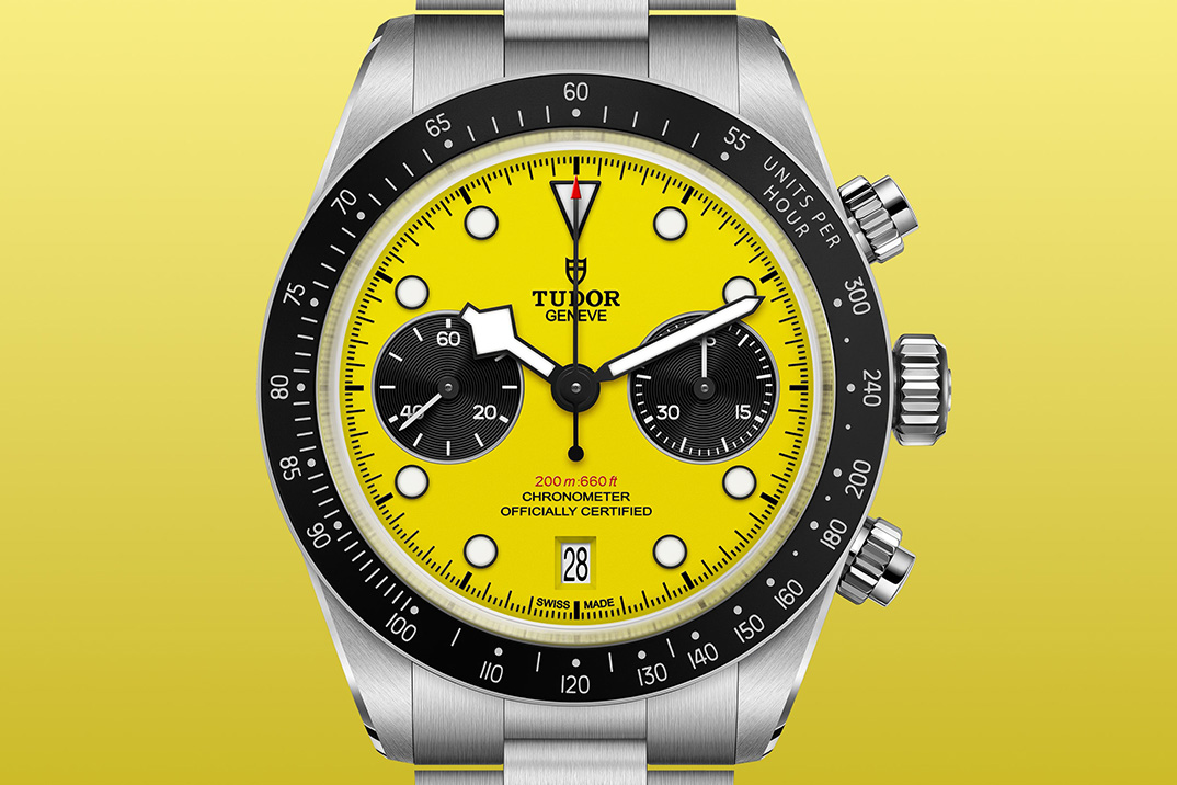 Bumblebee Black Bay Chrono da Tudor finalmente encolhe para 39 mm, adequado para o pulso