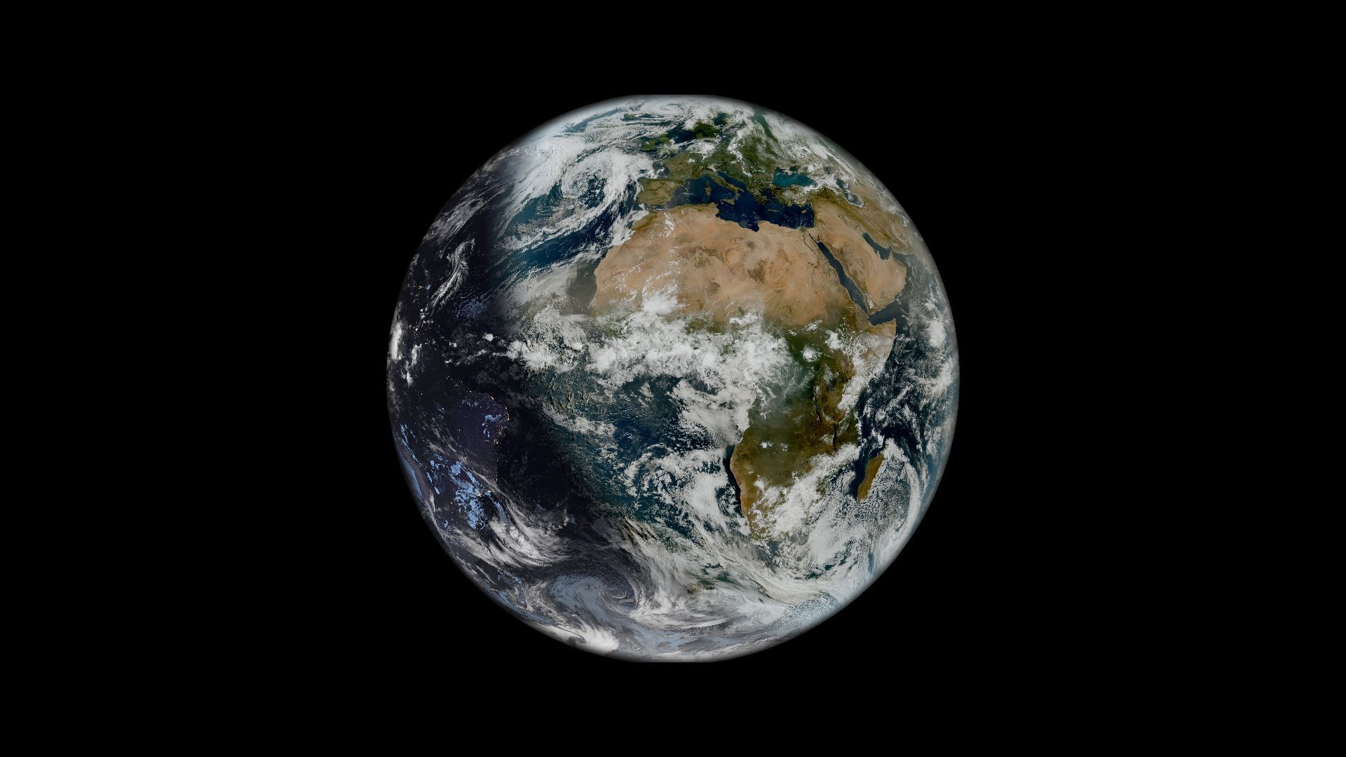 Foto do solstício de verão visto do espaço do dia 25 de junho de 2026