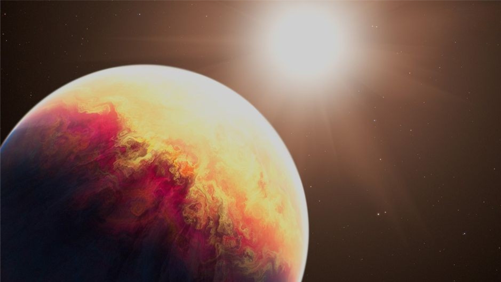 Telescópio Espacial James Webb descobre que exoplaneta extremo está sendo torrado por sua estrela natal
