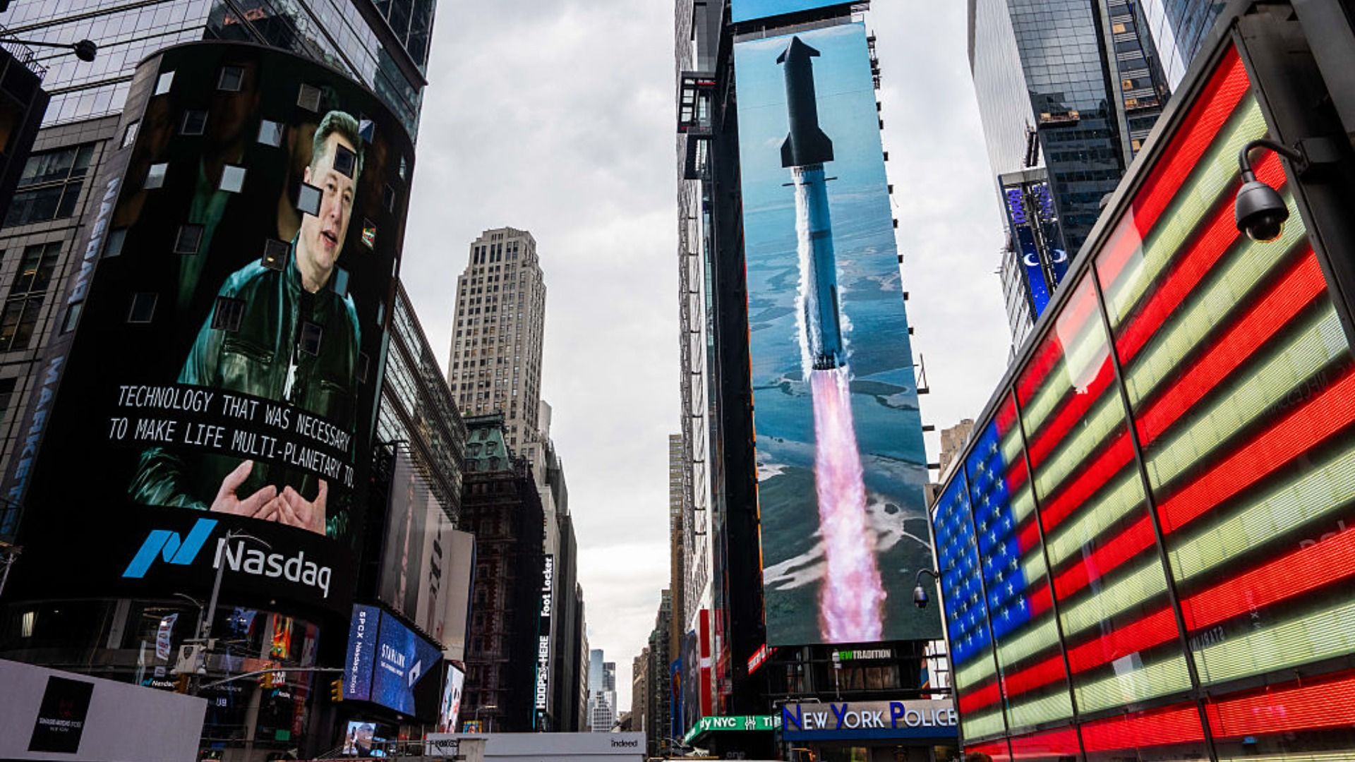 IPO da SpaceX traz Starship para foto do dia em Nova York em 16 de junho de 2026