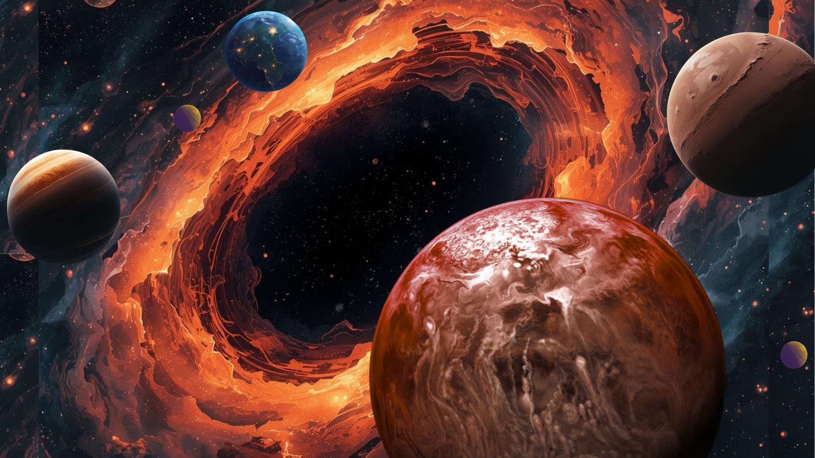 ‘Ficamos surpresos’: milhões de exoplanetas poderiam nascer perto de buracos negros supermassivos ativos