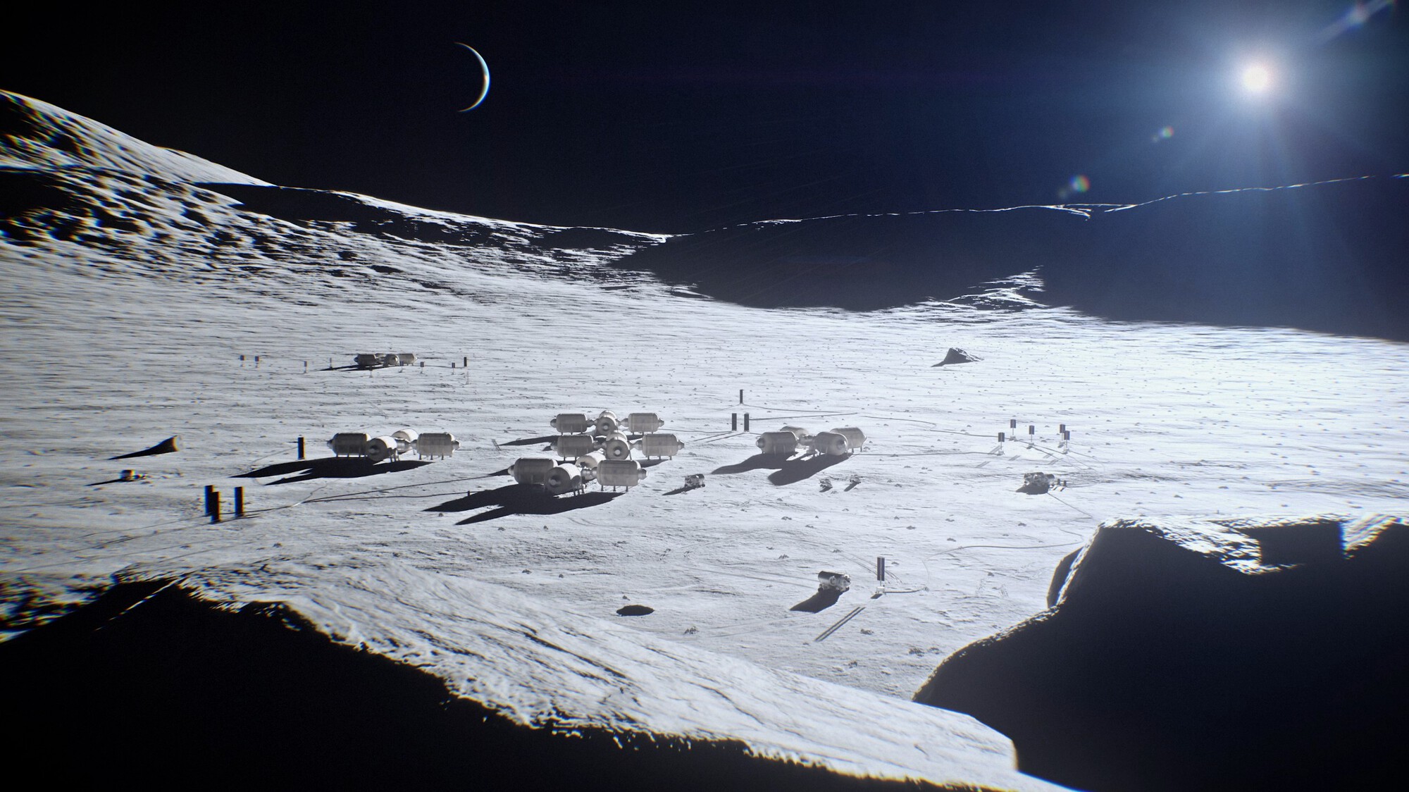 Construindo na Lua: Estratégia Arquitetônica da NASA para Habitação Lunar Permanente