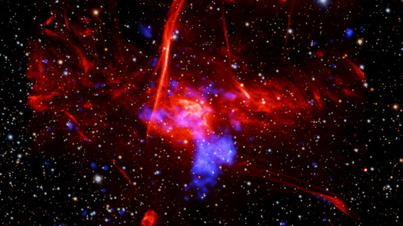 Nave espacial de raios X da NASA descobre destroços de supernova no coração da Via Láctea
