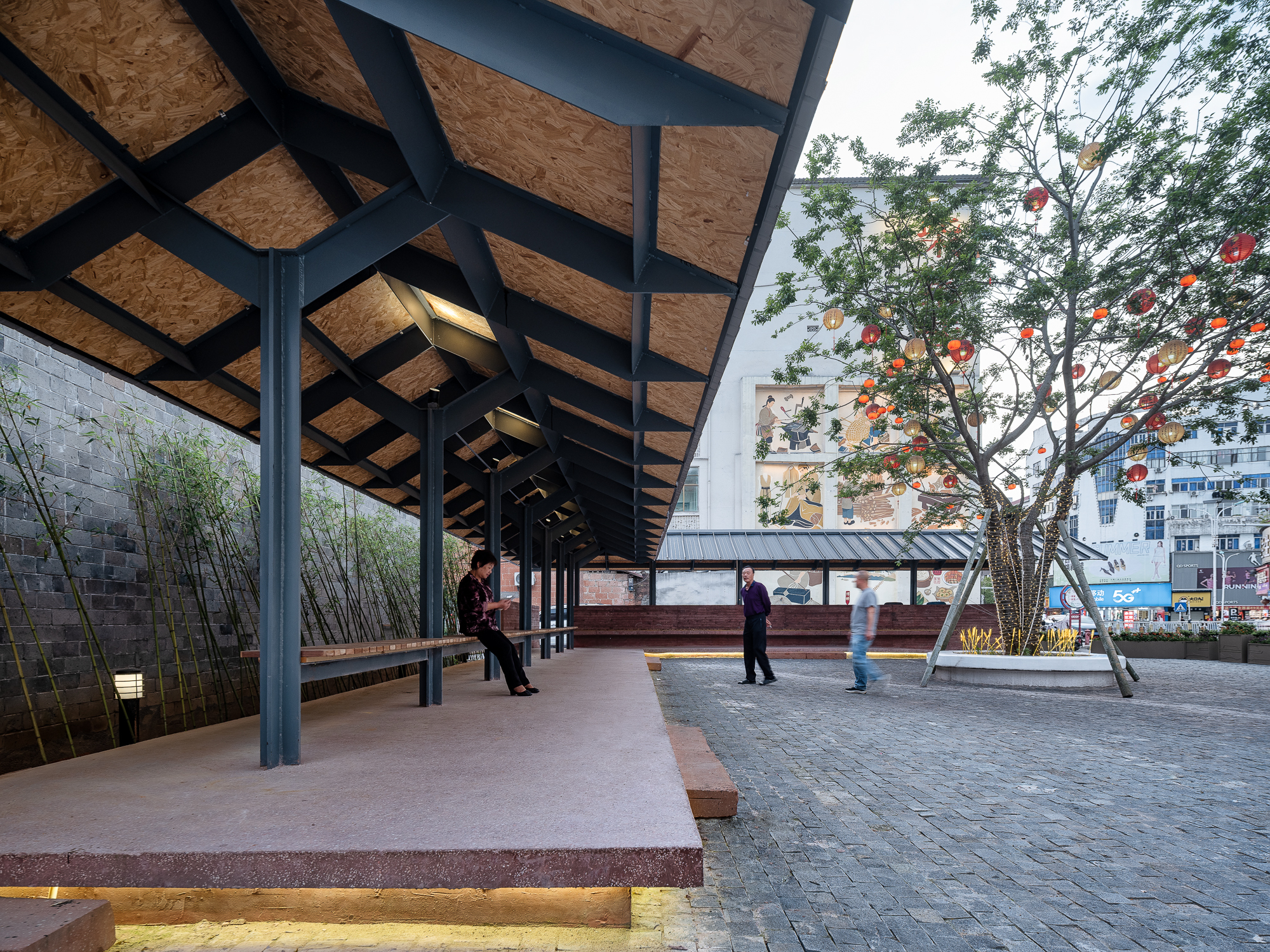 Experimento de renovação de Chaiji Lane / TJAD + DCA