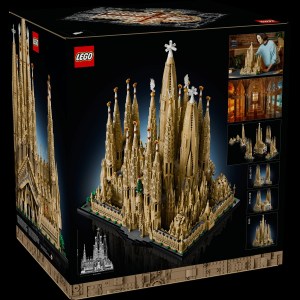 Agora você pode encomendar o maior conjunto de Lego de todos os tempos, a Sagrada Família de 12.060 peças