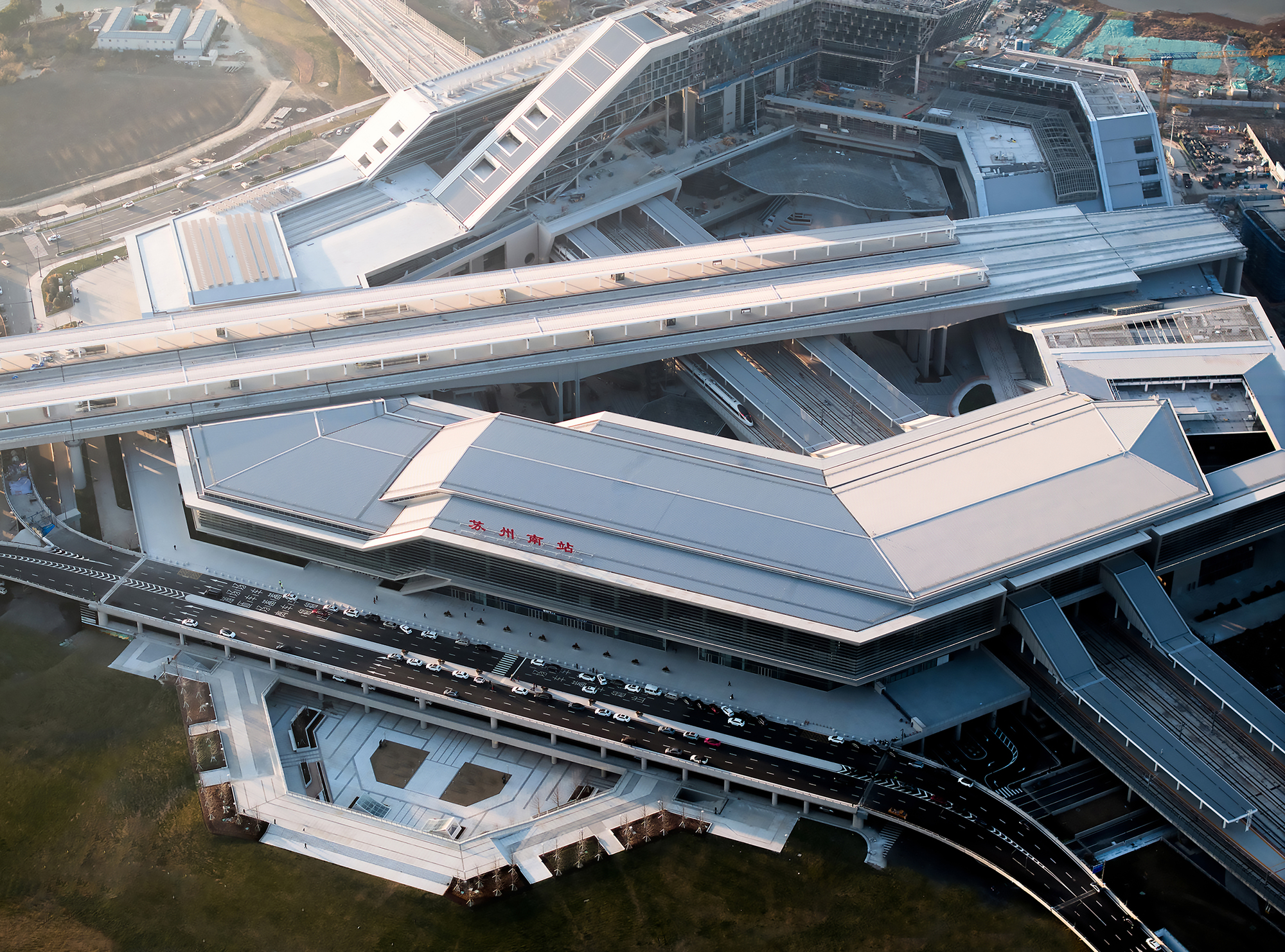 Estação Ferroviária de Suzhounan / Projeto CCTN