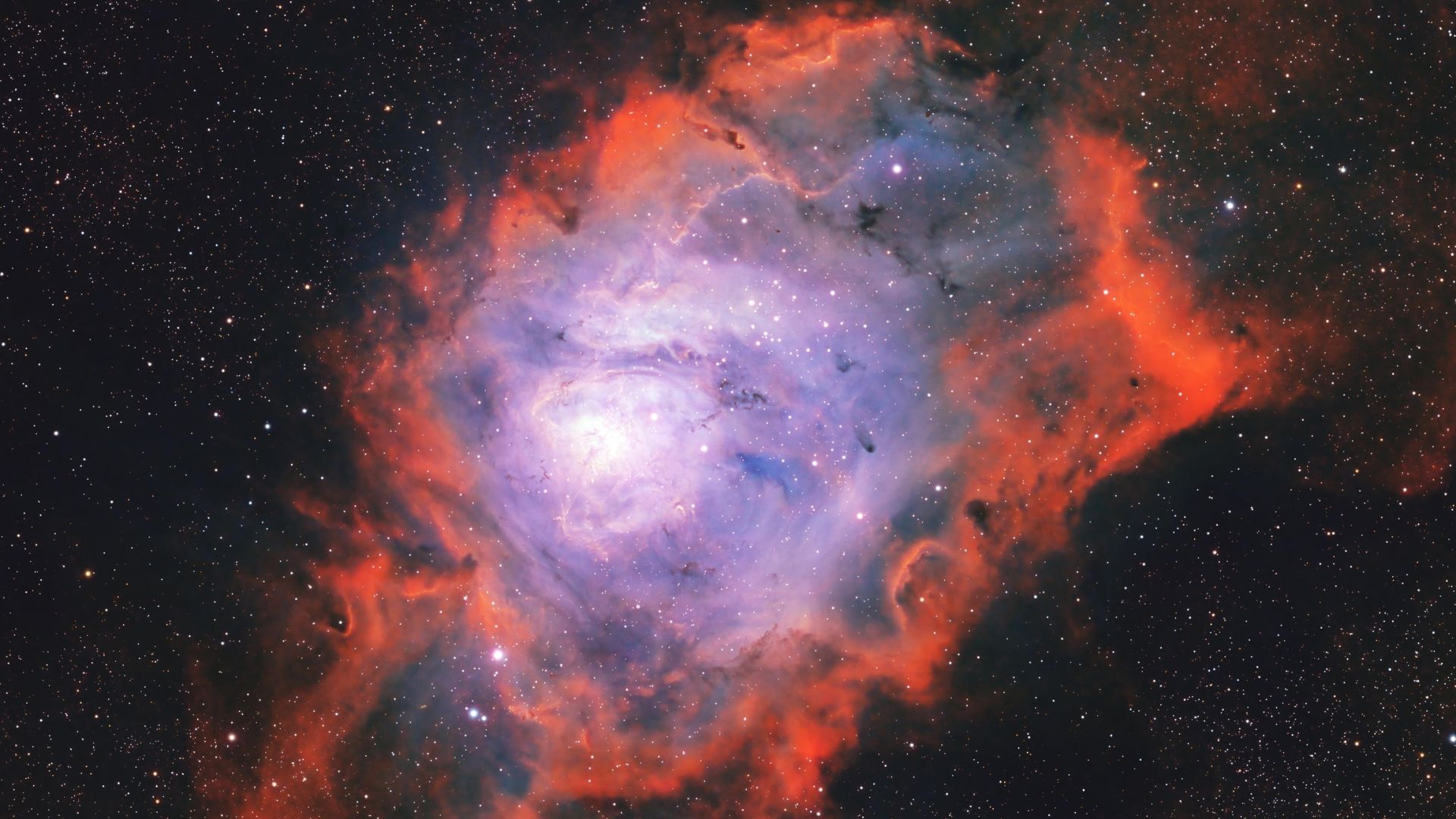 Astrofotógrafo captura uma lagoa cósmica brilhando a 5.200 anos-luz da Terra (foto)