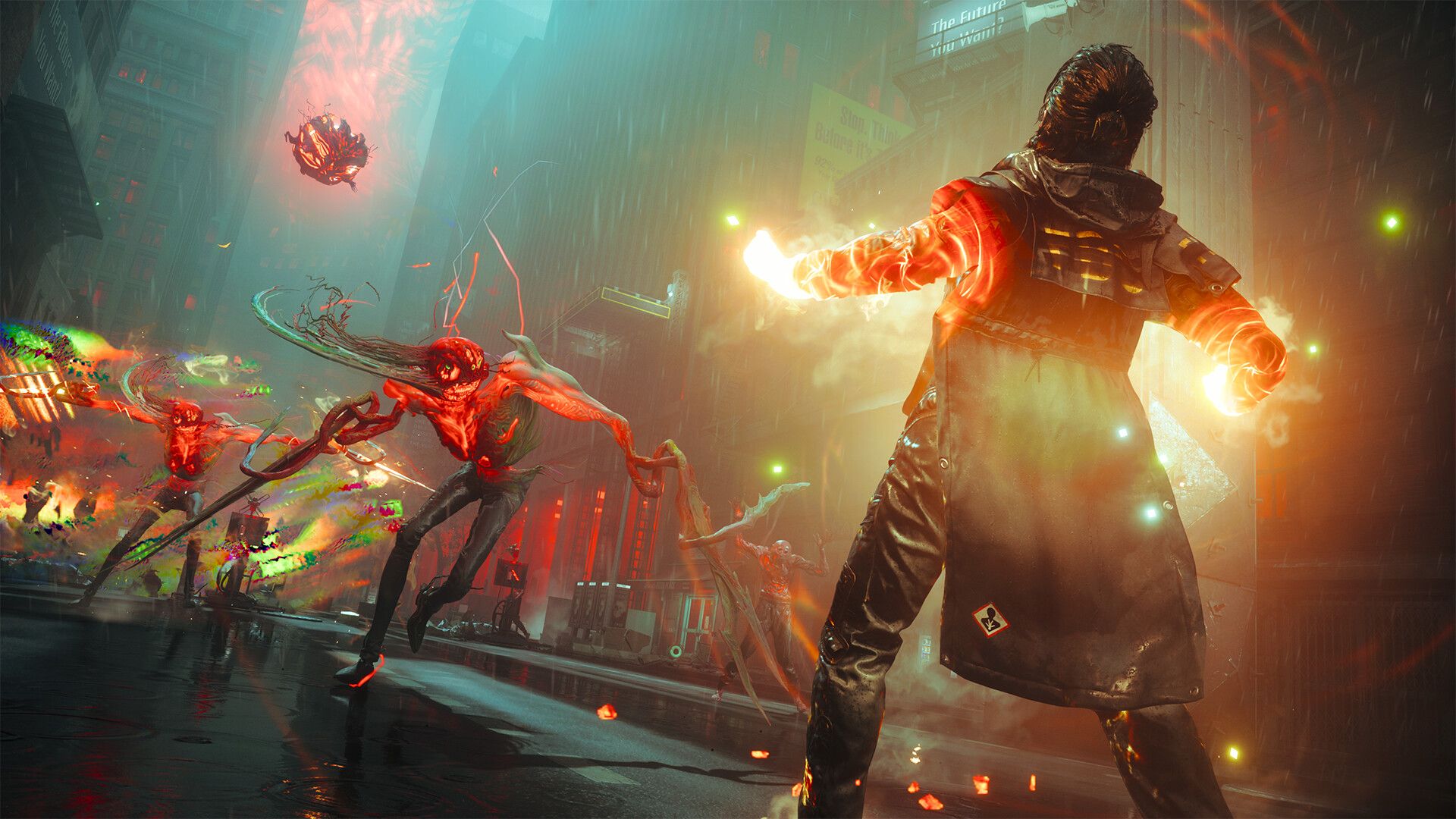 ‘Control Resonant’ se inspira em ‘Devil May Cry’, ‘Neon Genesis Evangelion’ e ‘Inception’ para criar um jogo de ação de ficção científica alucinante