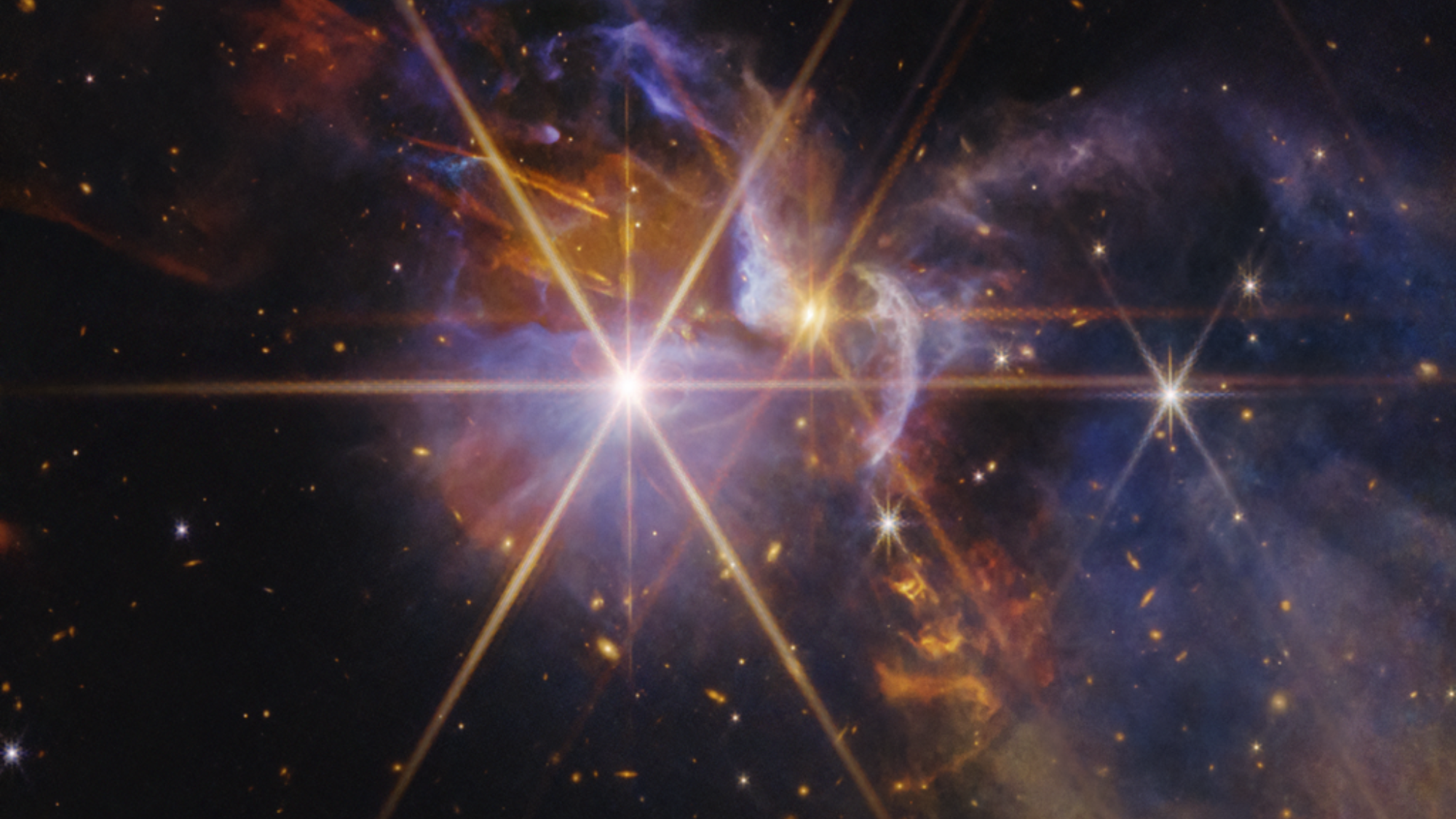 Fogos de artifício cósmicos enquanto estrelas infantis celebram sua independência na impressionante foto do dia do Telescópio Espacial James Webb em 3 de julho de 2026