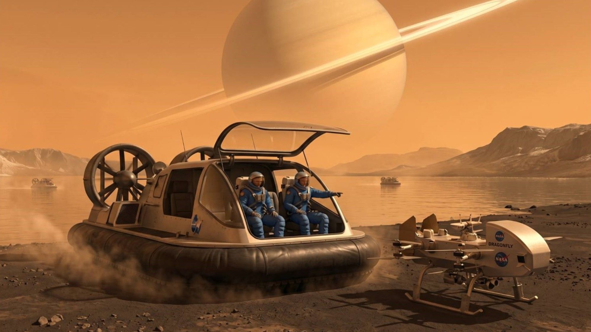 ‘Titã é na verdade um destino muito razoável para os humanos’: Cientistas começam a mapear uma missão tripulada à enorme lua de Saturno
