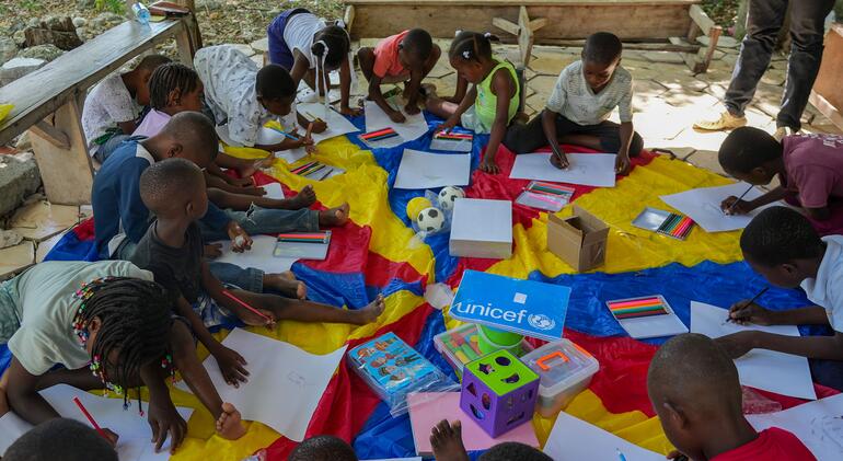 Crise alimentar ameaça milhares de crianças no Haiti