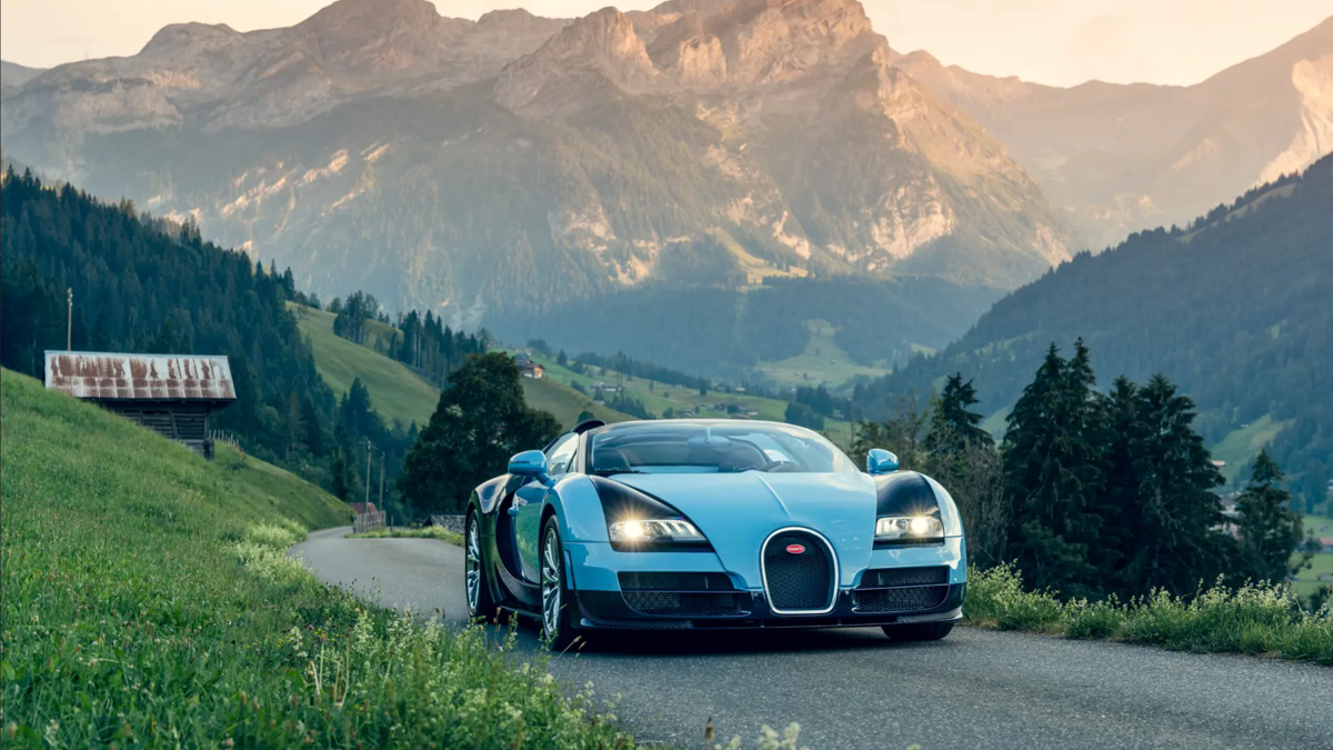 Um dos três Bugatti Veyron acaba de ser vendido pelo valor recorde de US$ 5,4 milhões