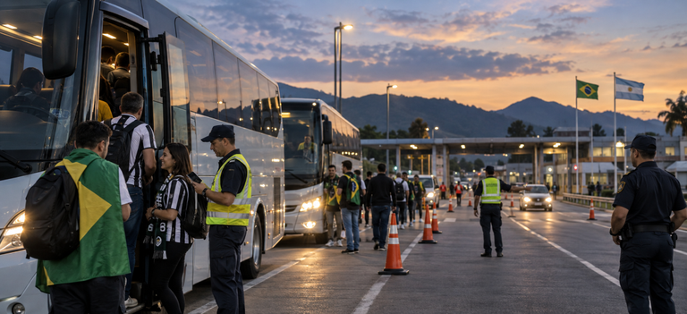 ANTT reforça atuação estratégica para garantir segurança no transporte de torcedores brasileiros à Argentina — Agência Nacional de Transportes Terrestres