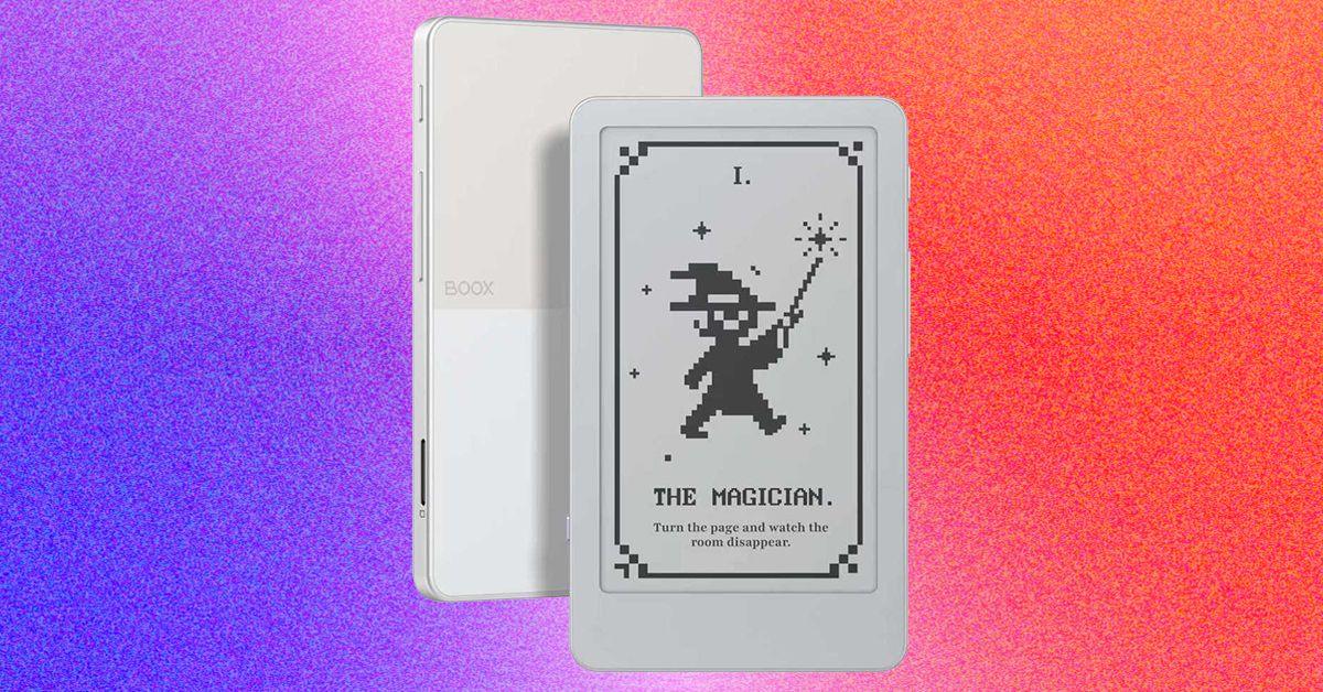 Boox anuncia o Picco, seu menor e-reader de todos os tempos (2026)