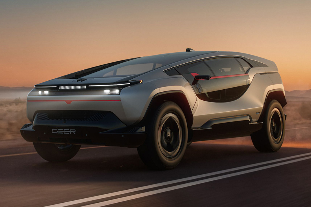 O primeiro carro da Arábia Saudita é um SUV Gullwing de 850 HP com DNA Rimac e McLaren