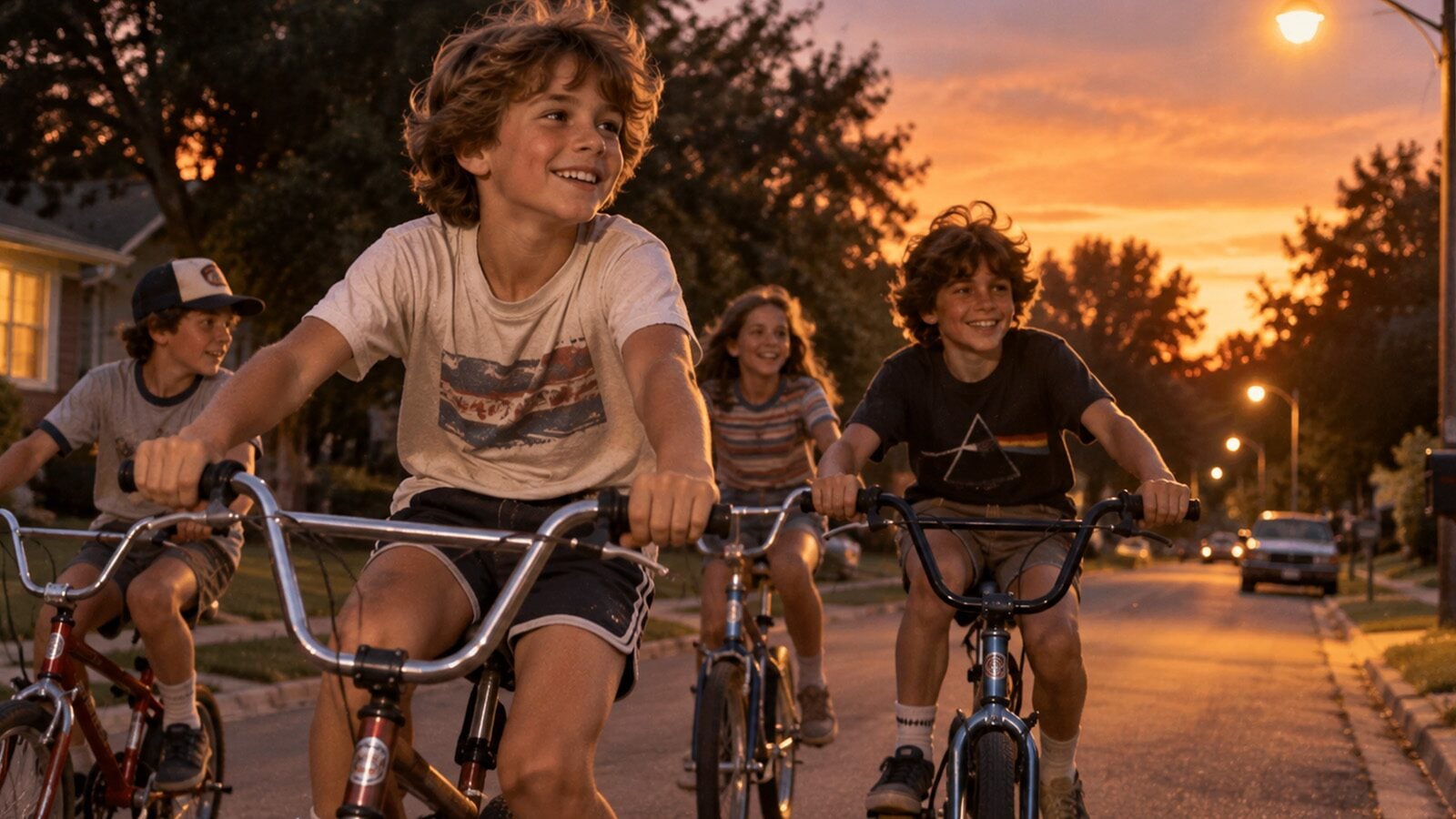 Crianças que cresceram andando de bicicleta até as luzes da rua acenderem geralmente têm 8 características raras quando adultos