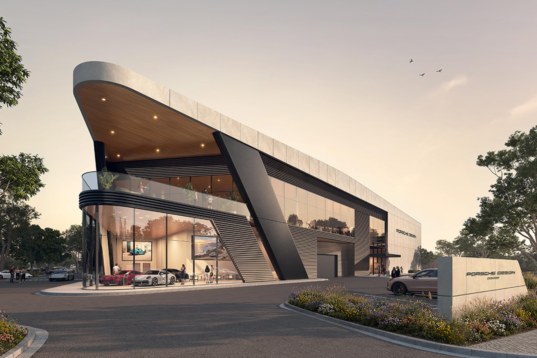 A Porsche Design está transformando o armazenamento de carros em um Country Club