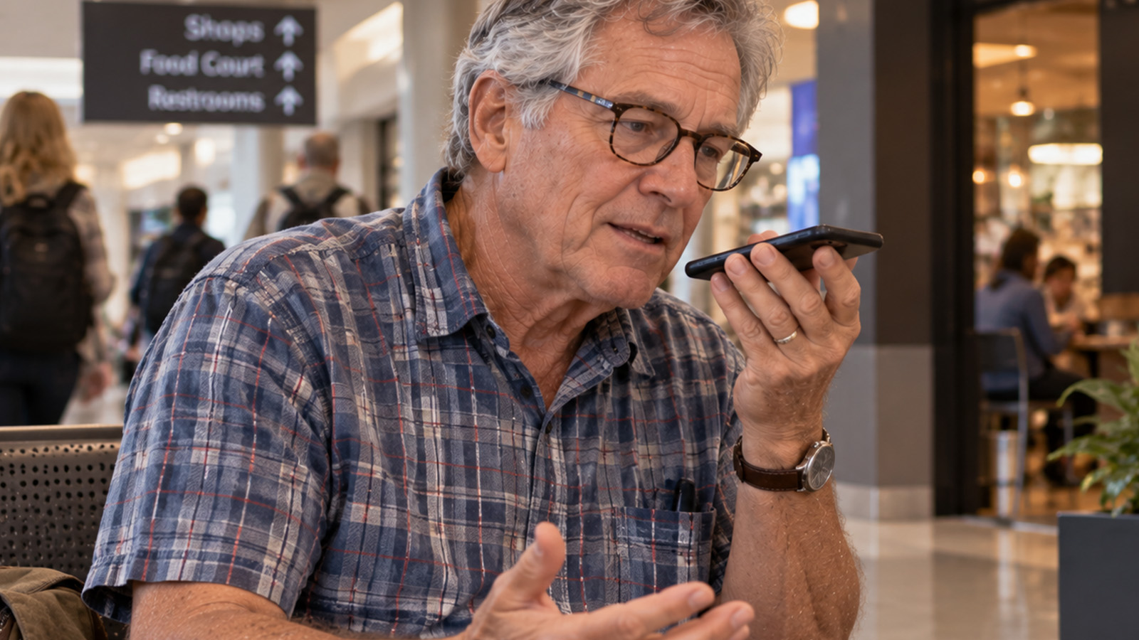 A psicologia diz que os Boomers que atendem o telefone no viva-voz em público não são imprudentes – eles passaram sessenta anos segurando o telefone no ouvido, e o alto-falante é a primeira versão que eles podem realmente ouvir