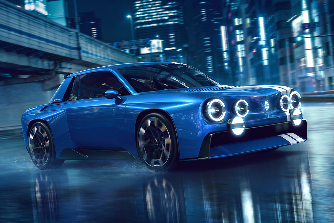 Renault revive o lendário 8 Gordini como um Restomod elétrico RWD com corpo de carbono