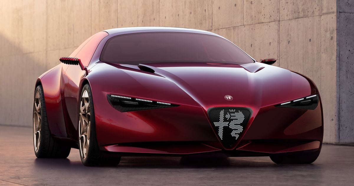 Conceito Alfa Romeo Cuorerosso antecipa o futuro da marca