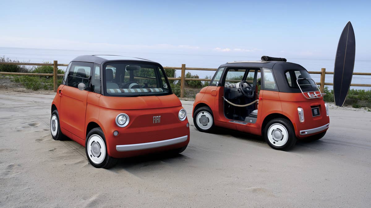 2027 Fiat Topolino recebe atualização legal para as ruas, ainda limitado a 25 MPH