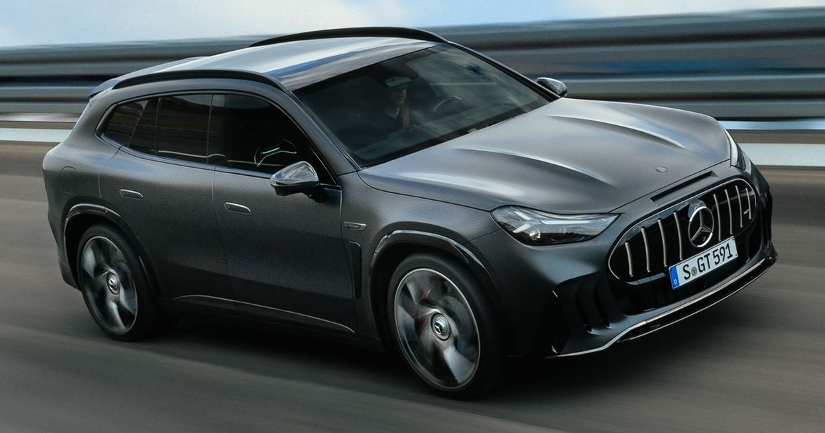 Mercedes-AMG GT SUV revelado enquanto marca adota EVs