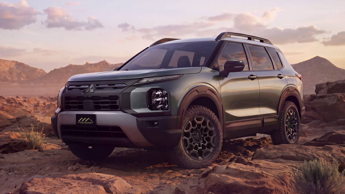 O Outlander mais robusto da Mitsubishi ainda é um modelo de produção