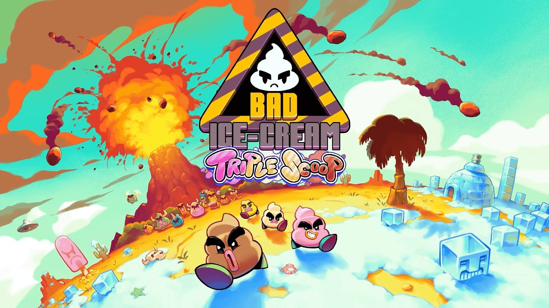 Bad Ice-Cream Triple Scoop anunciado para Switch e PC