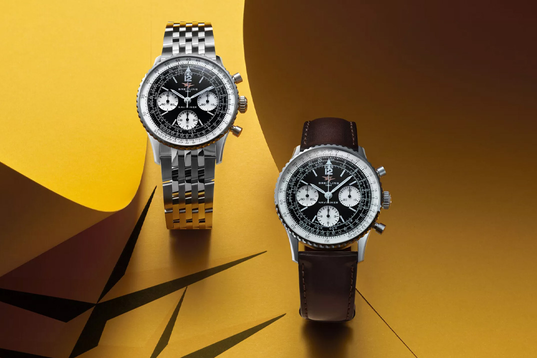 Breitling transforma o primeiro relógio suíço no espaço em um Navitimer permanente