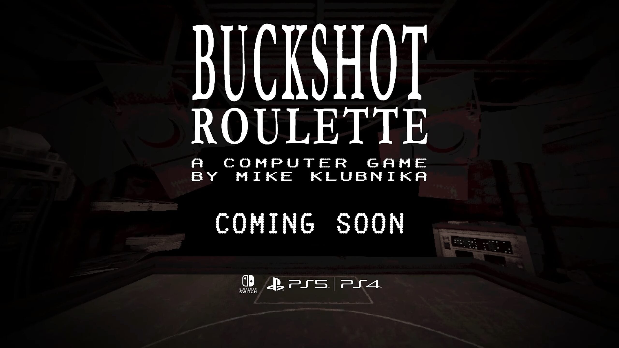 Roleta Buckshot chegando ao PS5, PS4 e Switch