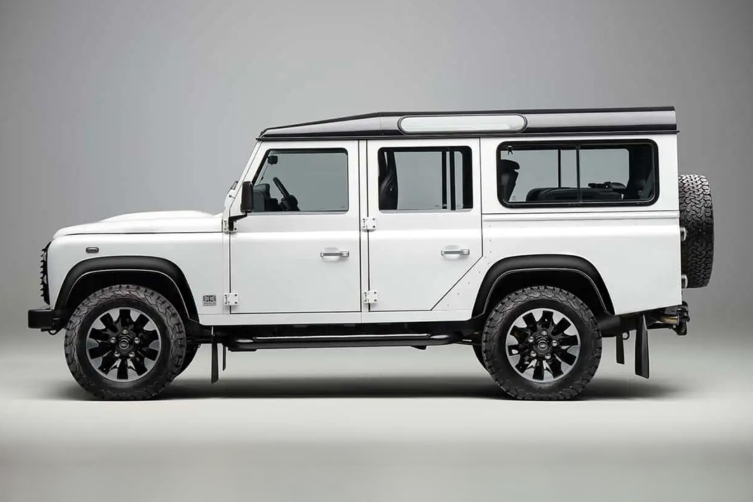 A Land Rover agora colocará um V8 de 405 HP em seu Classic Defender