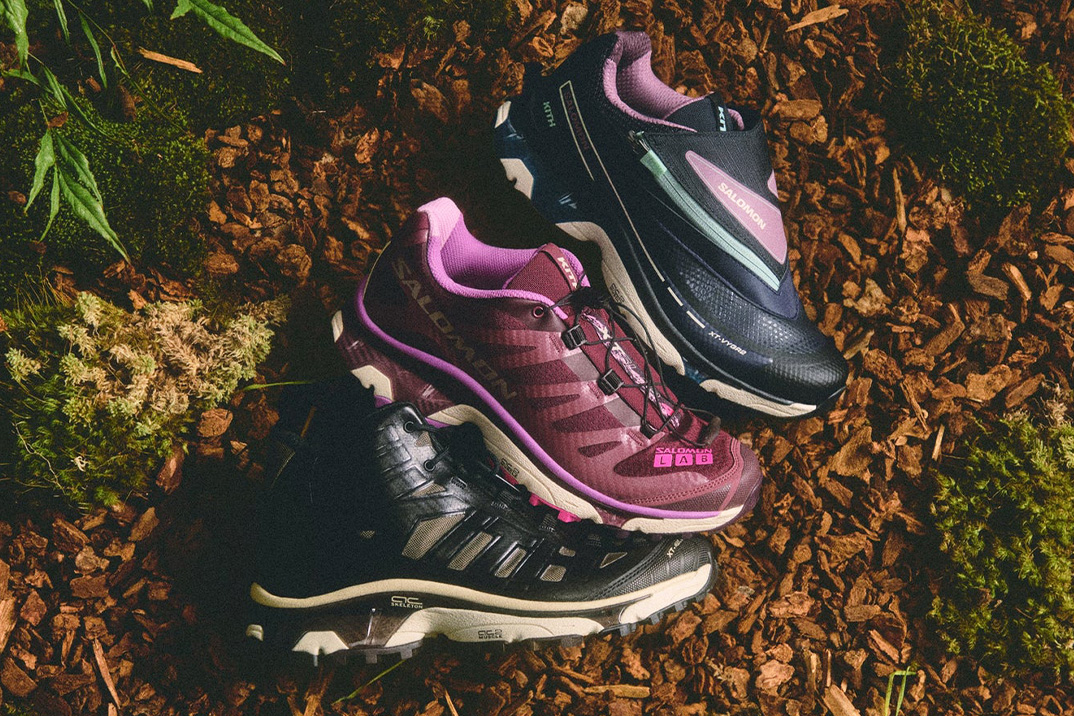 Salomon Armed Kith’s Winter Capsule com um Mid-Cut XT-4K pronto para os elementos