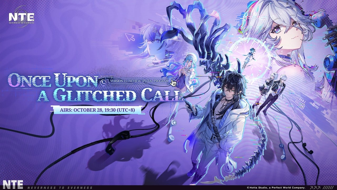 A atualização da versão 1.5 de Neverness to Everness ‘Once Upon a Glitched Call’ será lançada em 11 de novembro