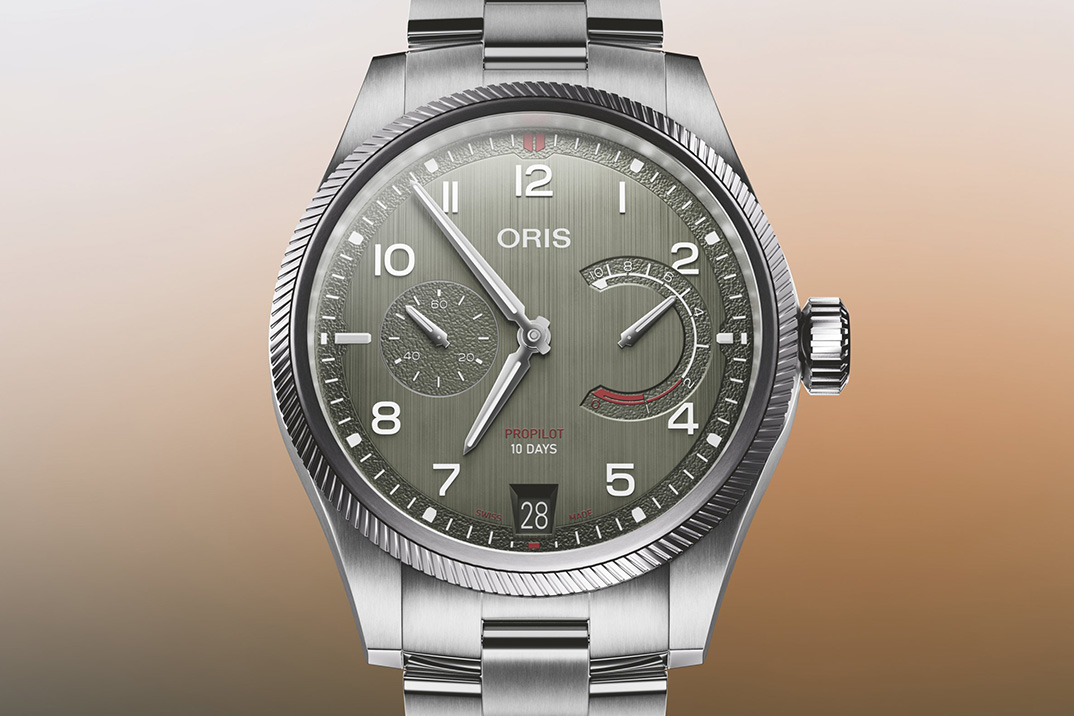 Oris reduz o calibre ProPilot 111, seu carro-chefe de 10 dias de corda manual