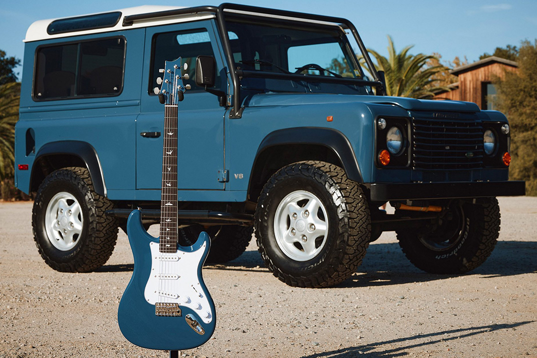 Agora você pode comprar o PRS exclusivo de John Mayer na pintura genuína do Land Rover Defender