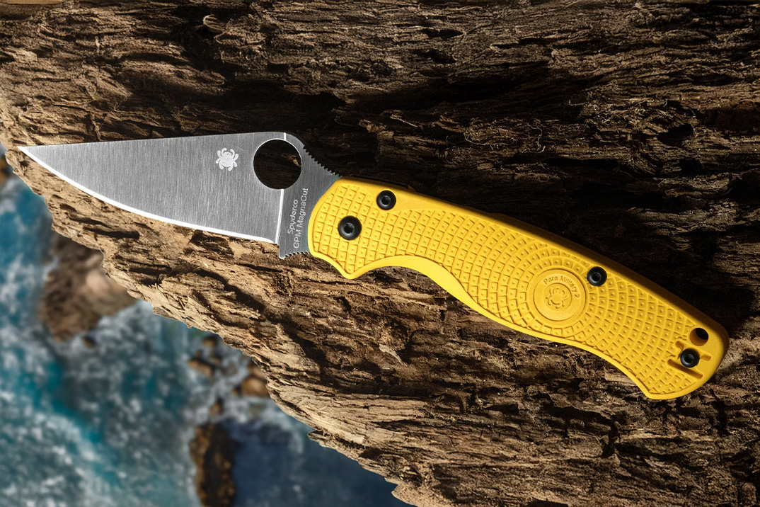 Spyderco finalmente dá ao Para Military 2 Lightweight o tratamento de sal à prova d’água
