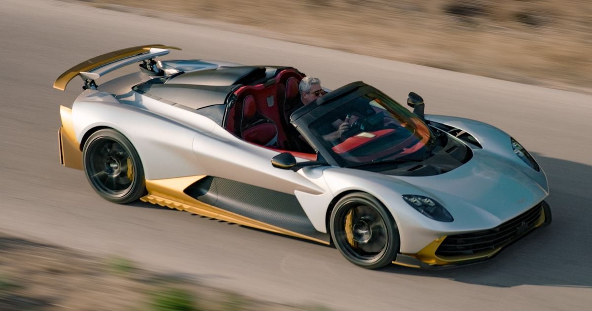 Aston Martin Valhalla Spider é apresentado como o carro conversível mais rápido da marca