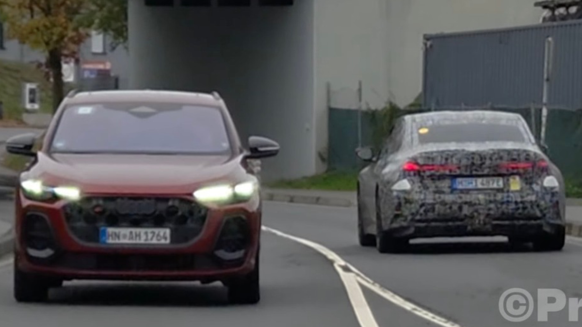 M3 elétrico da BMW é visto na estrada e é uma fera