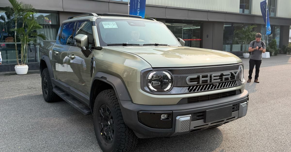 Chery Stockman ute pode gerar um SUV rival do Ford Everest