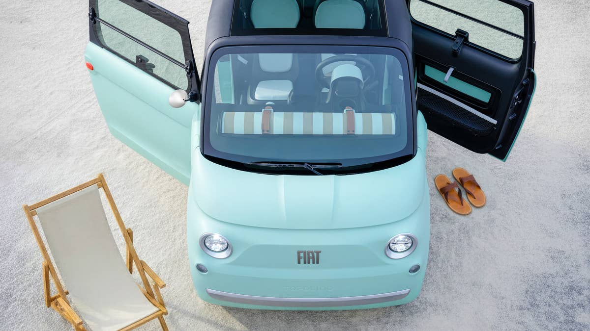 O minúsculo EV de 25 MPH da Fiat é uma das melhores invenções da TIME em 2026