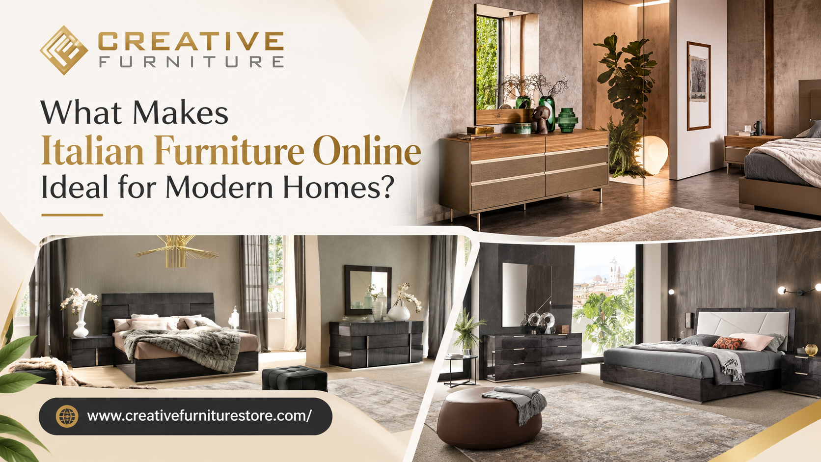 O que torna os móveis italianos online ideais para casas modernas? – Móveis Modernos | Móveis Contemporâneos | Quarto moderno