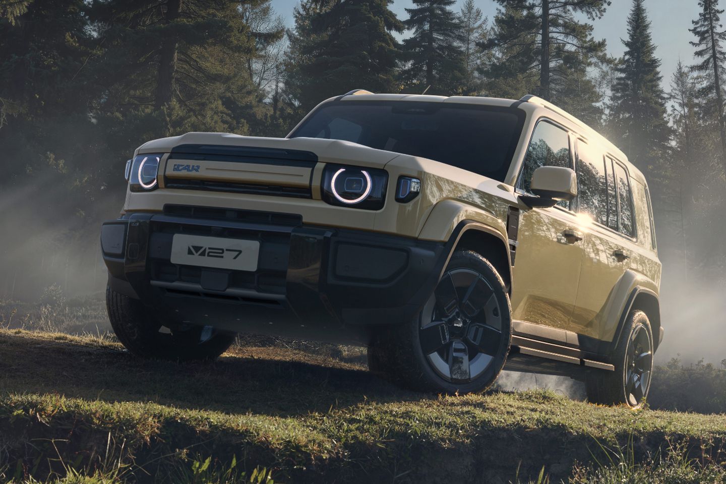 iCaur V27 rival do Defender confirmado para o Reino Unido
