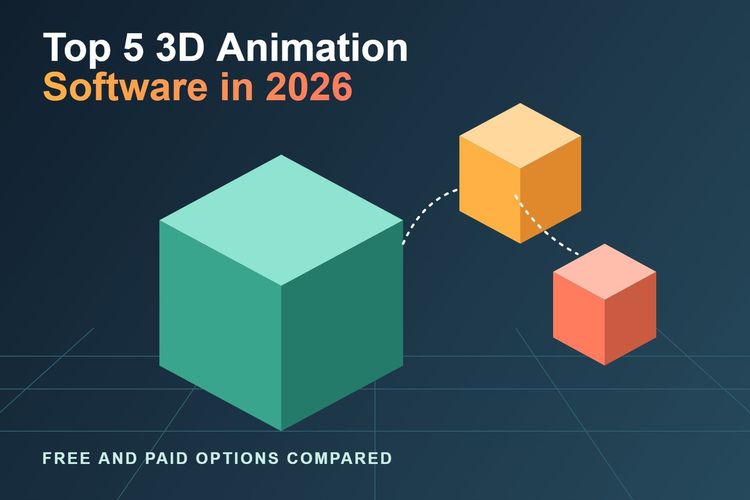 Os 5 principais softwares de animação 3D em 2026