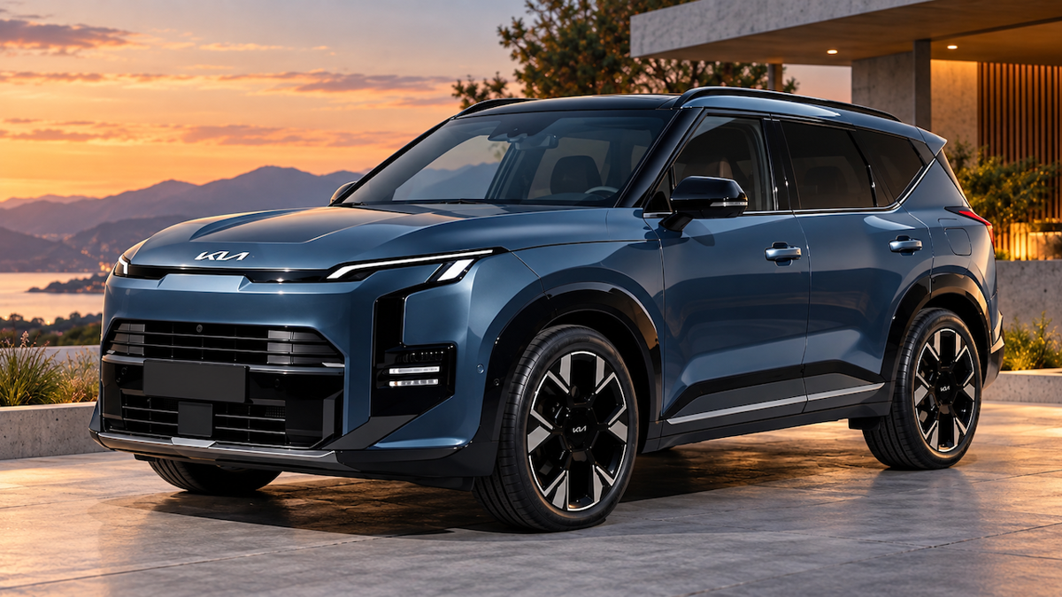 A próxima geração do Kia Sportage parece mais um Telluride menor